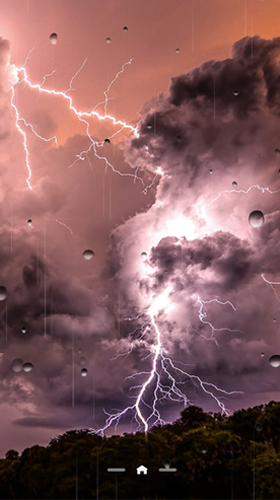 Scarica gratis sfondi animati Thunderstorm by Ultimate Live Wallpapers PRO per telefoni di Android e tablet.