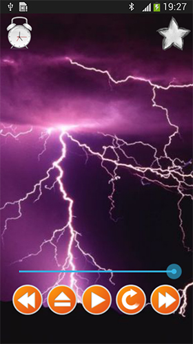Thunderstorm sounds - scaricare  sfondi animati per Android di cellulare gratuitamente.