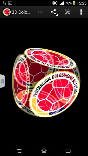 3D Colombia football - scaricare sfondi animati per Android 4.1.1 di cellulare gratuitamente.