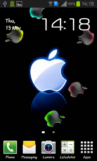 Apple - scaricare Logotipi sfondi animati per Android di cellulare gratuitamente.