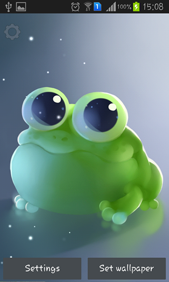 Scarica gratis sfondi animati Apple frog per telefoni di Android e tablet.