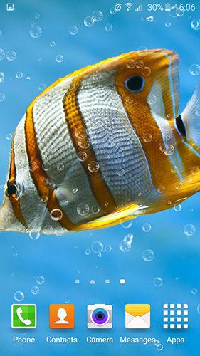 Scaricare Aquarium by Top Live Wallpapers — sfondi animati gratuiti per l'Android su un Desktop. 