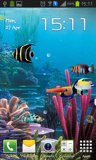 Aquarium by Cowboys - scaricare sfondi animati per Android 4.0.2 di cellulare gratuitamente.