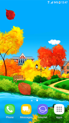 Scaricare Autumn sunny day — sfondi animati gratuiti per l'Android su un Desktop. 