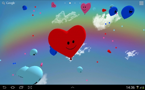 Balloons 3D - scaricare  sfondi animati per Android di cellulare gratuitamente.