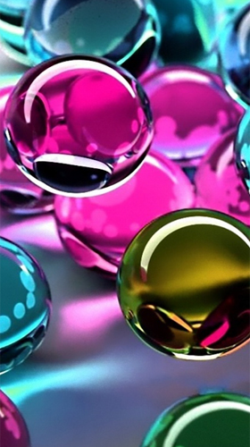 Scaricare Balls HD — sfondi animati gratuiti per l'Android su un Desktop. 