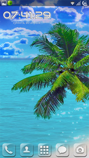 Beach - scaricare Paesaggio sfondi animati per Android di cellulare gratuitamente.