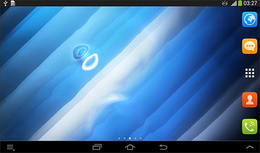 Scarica gratis sfondi animati Blue water per telefoni di Android e tablet.
