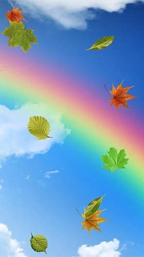Scaricare Bubbles and rainbow — sfondi animati gratuiti per l'Android su un Desktop. 