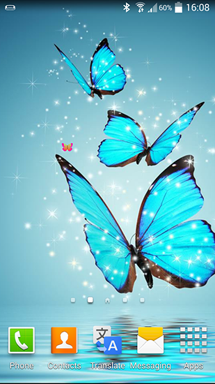 Scarica gratis sfondi animati Butterfly per telefoni di Android e tablet.