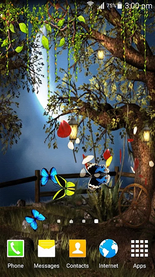 Scarica gratis sfondi animati Butterfly: Nature per telefoni di Android e tablet.
