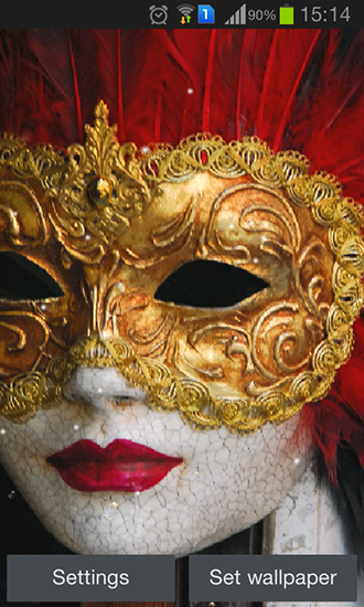 Carnival mask - scaricare  sfondi animati per Android di cellulare gratuitamente.
