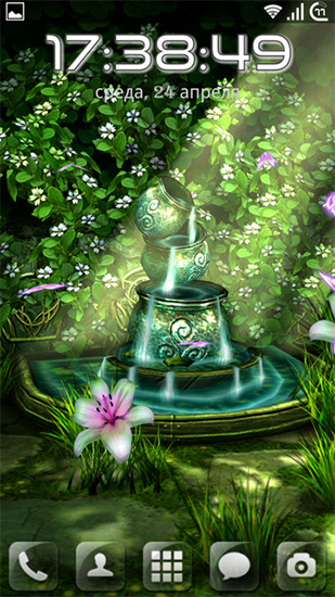Celtic garden HD - scaricare Paesaggio sfondi animati per Android di cellulare gratuitamente.