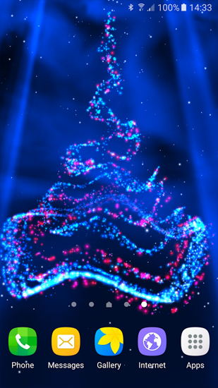 Scaricare Christmas — sfondi animati gratuiti per l'Android su un Desktop. 
