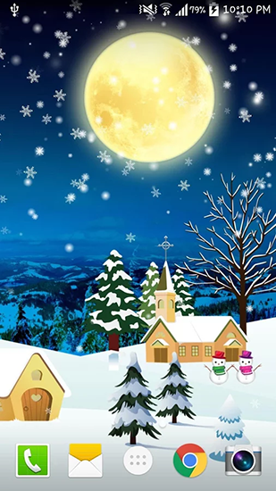 Scarica gratis sfondi animati Christmas by Live wallpaper hd per telefoni di Android e tablet.