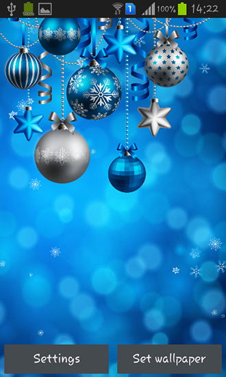 Christmas decorations - scaricare sfondi animati per Android 8.0 di cellulare gratuitamente.