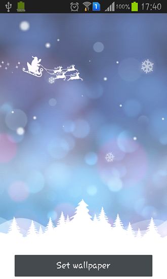 Christmas dream - scaricare sfondi animati per Android 2.1 di cellulare gratuitamente.