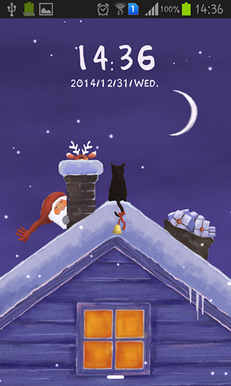 Christmas Eve - scaricare sfondi animati per Android 5.0 di cellulare gratuitamente.