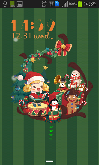 Christmas party - scaricare sfondi animati per Android 8.0 di cellulare gratuitamente.