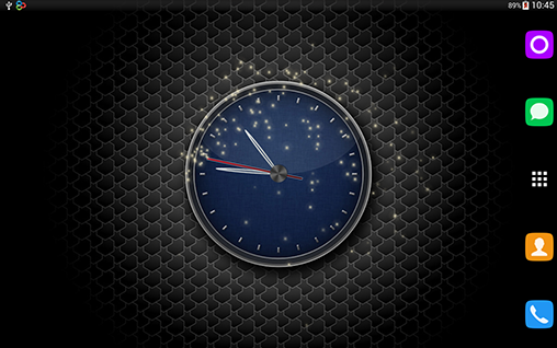 Clock by T-Me Clocks - scaricare Con orologio sfondi animati per Android di cellulare gratuitamente.