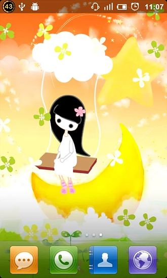 Crescent: Dream - scaricare Film animati sfondi animati per Android di cellulare gratuitamente.