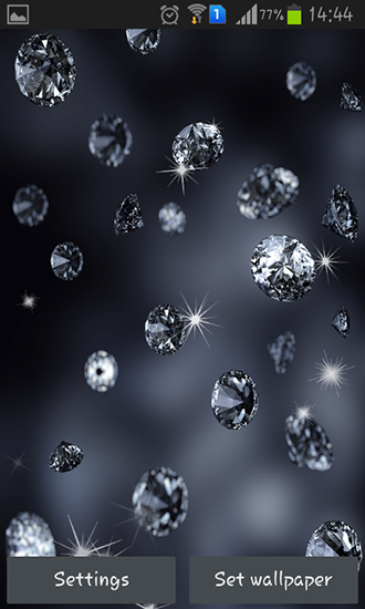 Scarica gratis sfondi animati Diamonds per telefoni di Android e tablet.