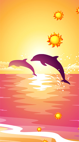 Scaricare Dolphins by Latest Live Wallpapers — sfondi animati gratuiti per l'Android su un Desktop. 