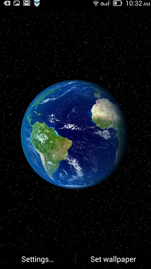 Dynamic Earth - scaricare Spazio sfondi animati per Android di cellulare gratuitamente.