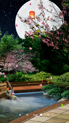 Scaricare Eastern garden by Amax LWPS — sfondi animati gratuiti per l'Android su un Desktop. 