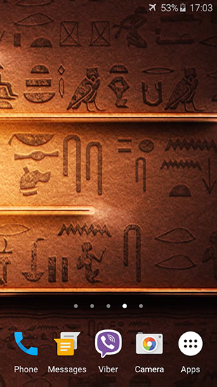 Egyptian theme - scaricare sfondi animati per Android 4.4.4 di cellulare gratuitamente.