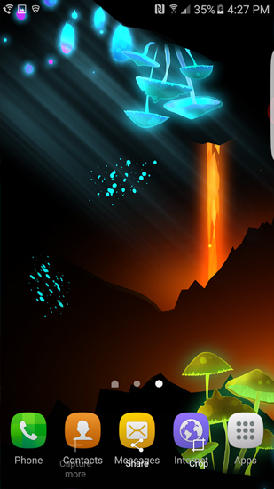 Scaricare Epic Lava Cave — sfondi animati gratuiti per l'Android su un Desktop. 