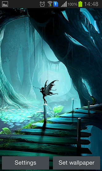 Fairy forest by Iroish - scaricare Fantasy sfondi animati per Android di cellulare gratuitamente.