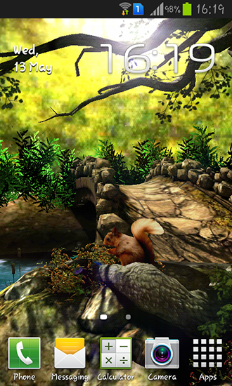 Fantasy forest 3D - scaricare sfondi animati per Android 4.0.2 di cellulare gratuitamente.