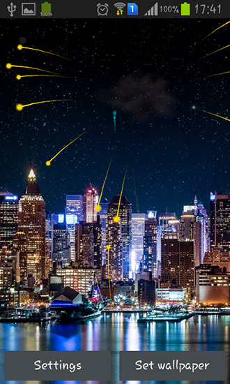 Fireworks 2015 - scaricare sfondi animati per Android 2.1 di cellulare gratuitamente.