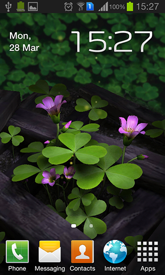 Flowers 3D - scaricare  sfondi animati per Android di cellulare gratuitamente.