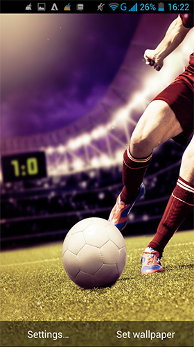 Scaricare Football by LWP World — sfondi animati gratuiti per l'Android su un Desktop. 