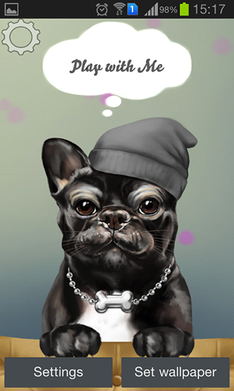 French bulldog - scaricare  sfondi animati per Android di cellulare gratuitamente.