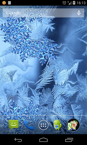 Scarica gratis sfondi animati Frozen glass per telefoni di Android e tablet.