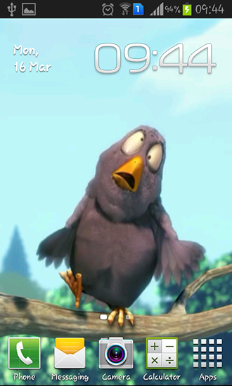 Funny bird - scaricare sfondi animati per Android 4.1 di cellulare gratuitamente.
