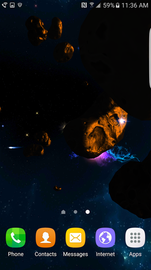 Scaricare Galaxies Exploration — sfondi animati gratuiti per l'Android su un Desktop. 