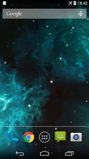 Galaxy nebula - scaricare sfondi animati per Android 4.2 di cellulare gratuitamente.