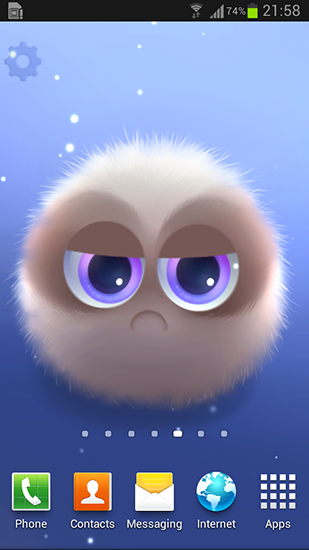 Scarica gratis sfondi animati Grumpy Boo per telefoni di Android e tablet.