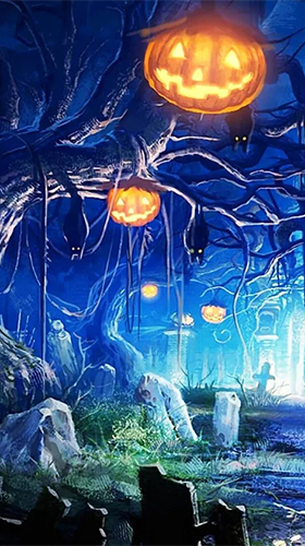 Scaricare Halloween by Art LWP — sfondi animati gratuiti per l'Android su un Desktop. 