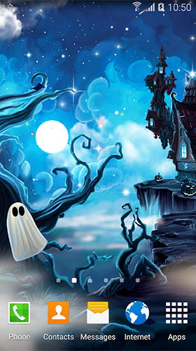 Scaricare Halloween by Live Wallpapers 3D — sfondi animati gratuiti per l'Android su un Desktop. 