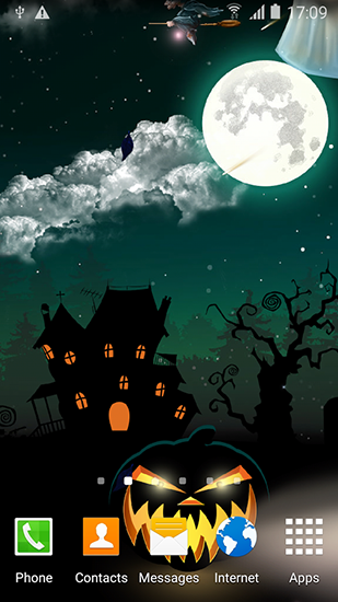 Scarica gratis sfondi animati Halloween by Blackbird wallpapers per telefoni di Android e tablet.