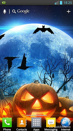 Halloween HD - scaricare sfondi animati per Android 9 di cellulare gratuitamente.