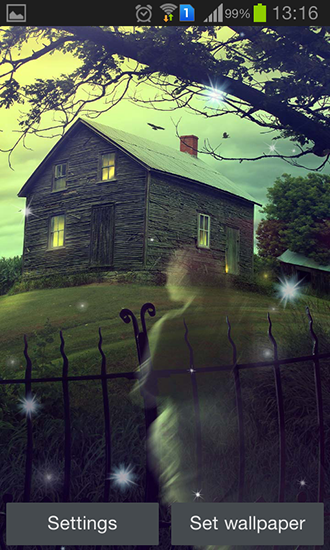 Scarica gratis sfondi animati Haunted house per telefoni di Android e tablet.