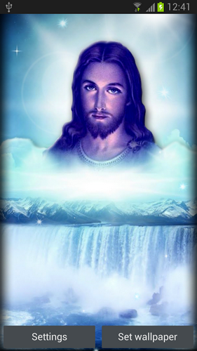 Scarica gratis sfondi animati Jesus by Live Wallpaper HD 3D per telefoni di Android e tablet.