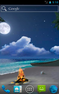 Scarica gratis sfondi animati Lost island 3D per telefoni di Android e tablet.