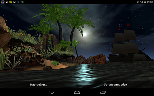 Scaricare Lost island HD — sfondi animati gratuiti per l'Android su un Desktop. 